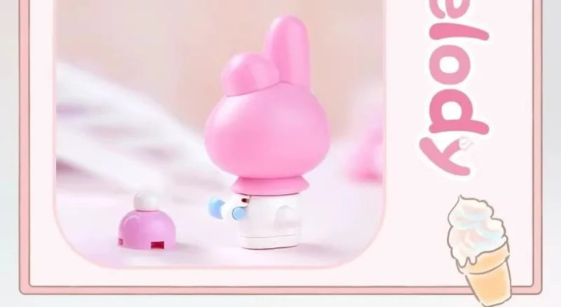 KEEPPLEY Sanrio Cake Cup Series Building Blocks Kuromi My Melody Cinnamoroll Pompompurin