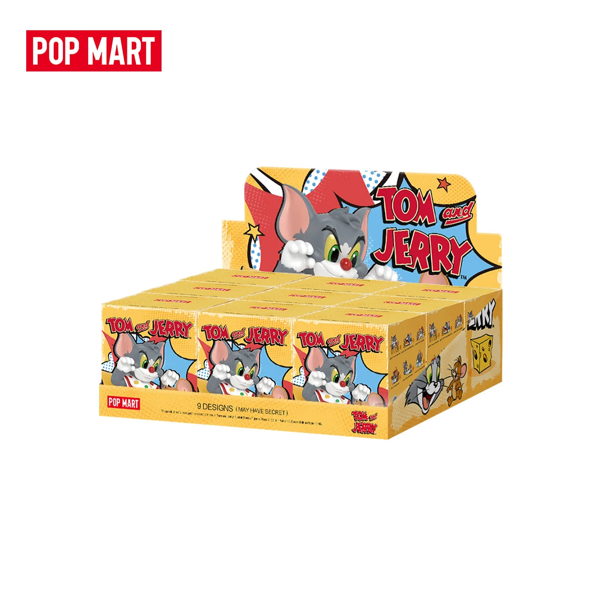 POP MART Tom and Jerry Funfair Series Blind Box Figures