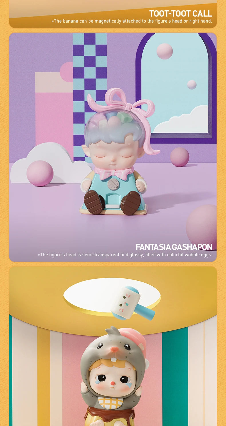 POP MART HACIPUPU Rolling Time Machine Series Blind Box