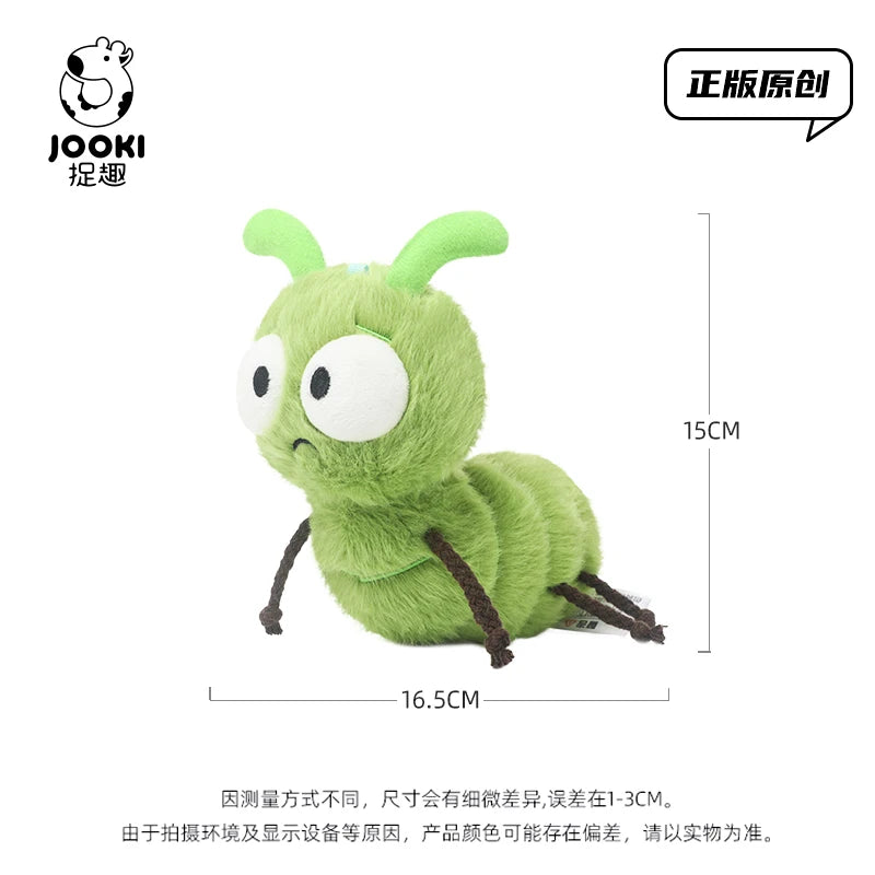 Cute Cartoon Insect Plush Toy Collection – Caterpillar, Firefly, Dragonfly, Mosquito, Cockroach