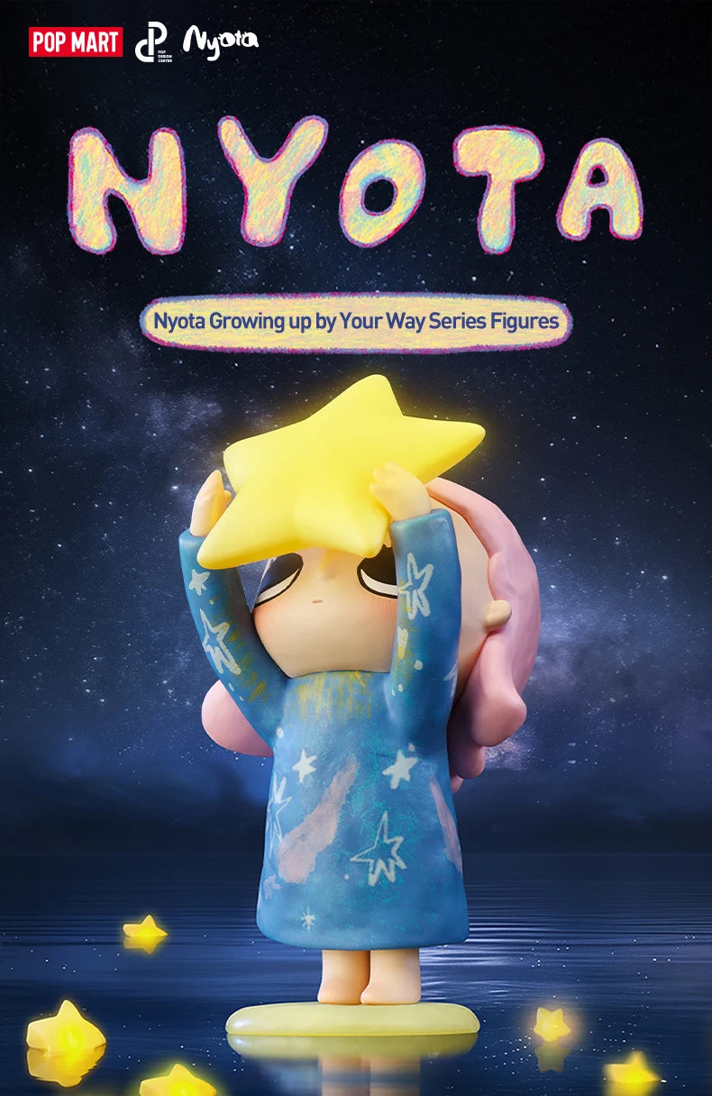 POP MART Nyota Growing Up by Your Way Series Figures Blind Box - LIMITED STOCK