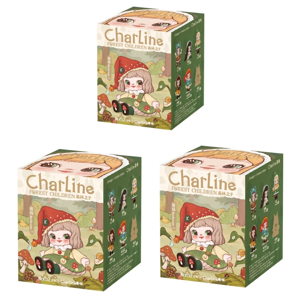 Rolife Forest Children Series Charline Blind Box – Kawaii Vinyl Collectible Figure