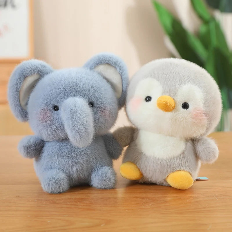 Cute Sitting Animals Plush – Red Panda, Fox, Sloth, Cat, Capybara & Pig