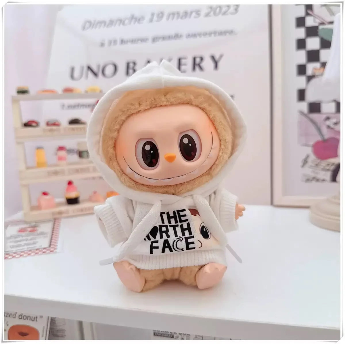 Labubu 17cm Doll Clothes Outfit | Hoodie & Pants Korean Idol Style Accessories