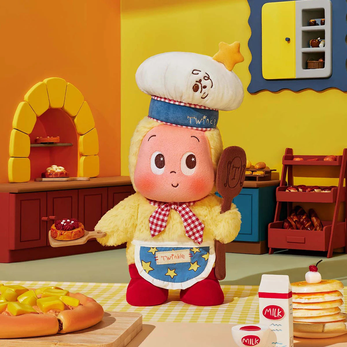 POP MART MOON GELATO Series-Baker Plush Doll image 11