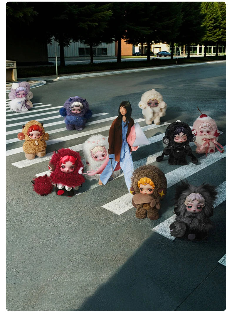 POP MART SKULLPANDA You Found Me! Plush Doll Blind Box