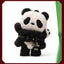 POP MART Skullpanda Combo – Lazy Panda Plush Pendant + Mirage Blind Box