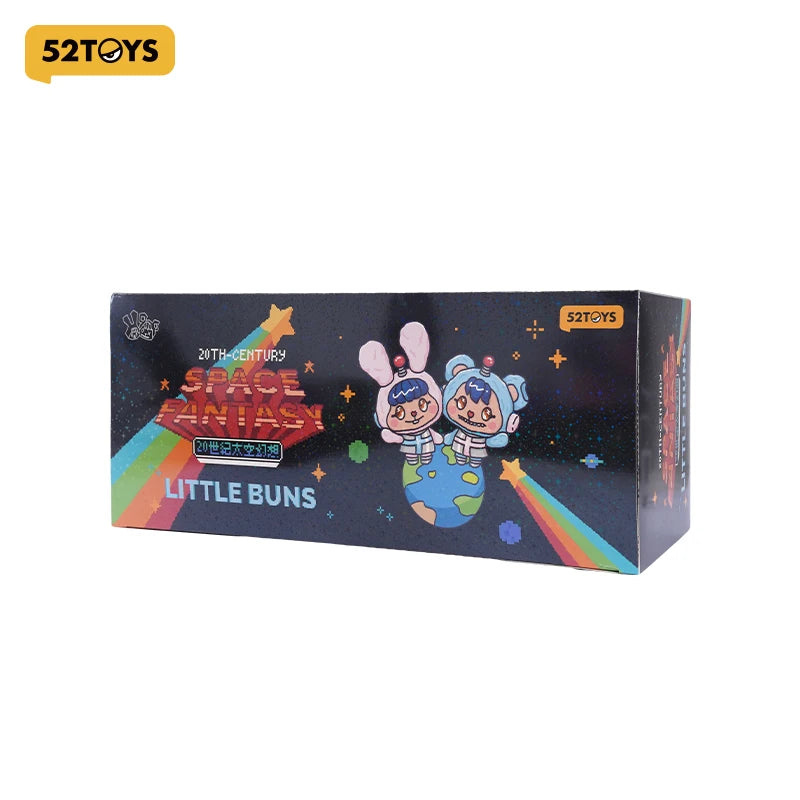 52TOYS Blind Box LITTLE BUNS 20th-Century Space Fantasy Series Plush image 15