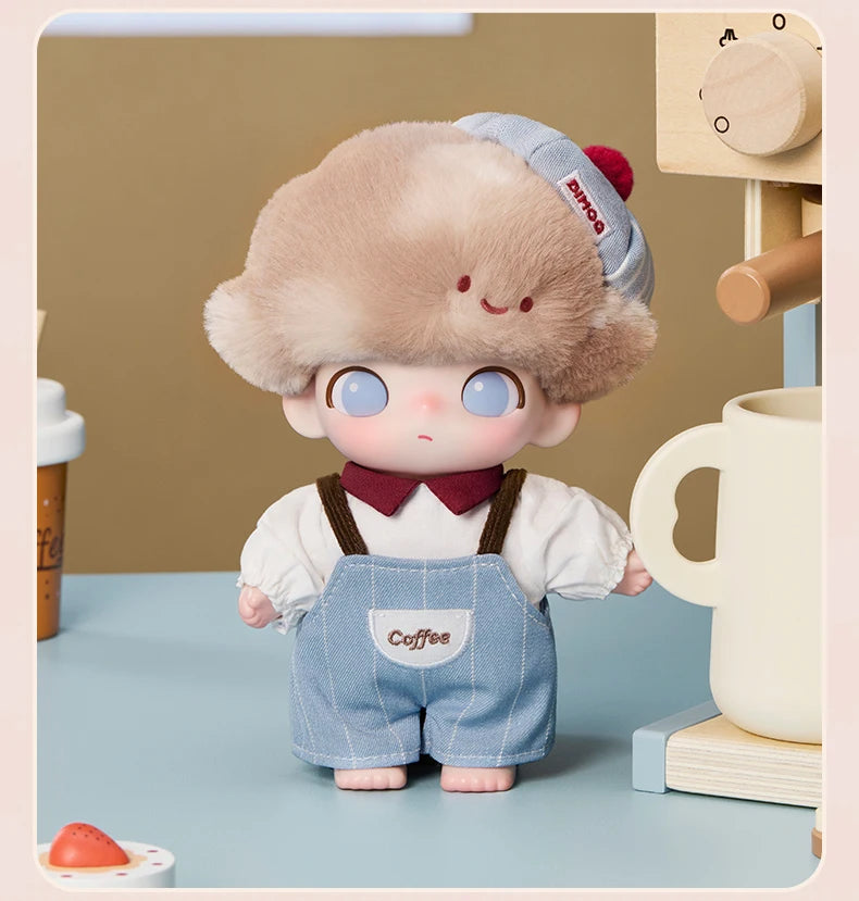 POP MART DIMOO Crush on Coffee Series Vinyl Plush Blister Pack