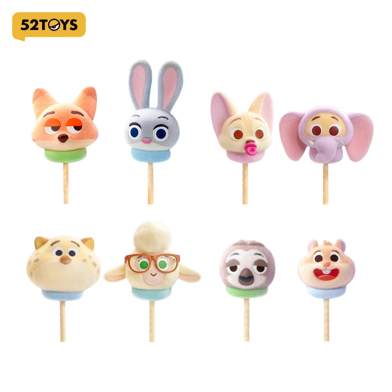 52TOYS Zootopia Marshmallow Series Blind Box Figures