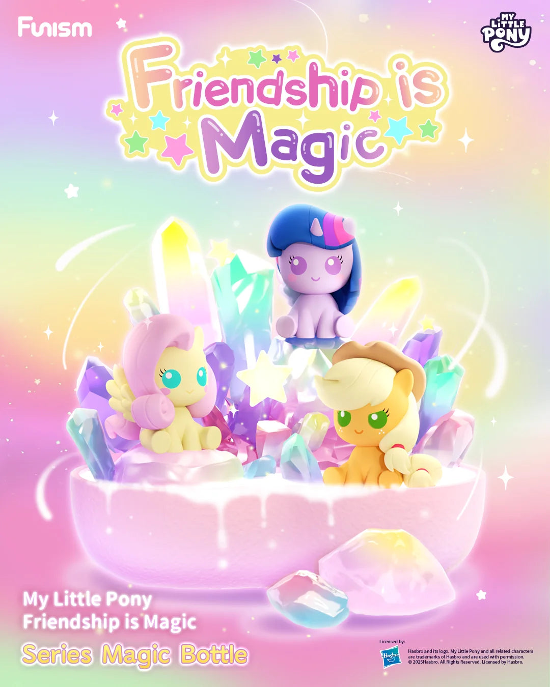 FUNISM My Little Pony Friendship is Magic Bottle Blind Box Figures