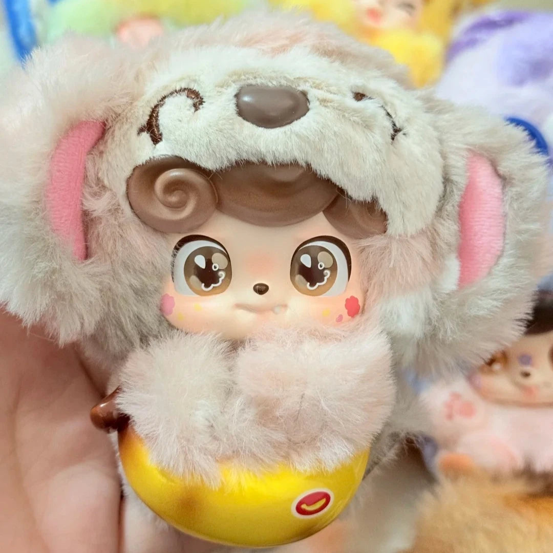 QKID Good Fortune Lucky Blind Box Plush Bag Pendant