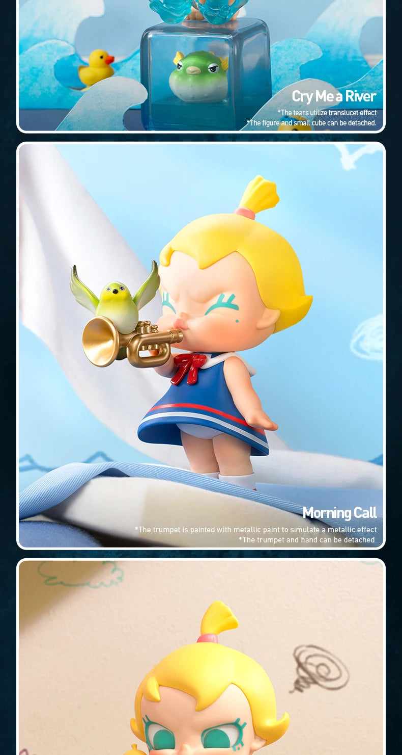 POP MART Baby Molly When I Was Three! Series Blind Box Figures
