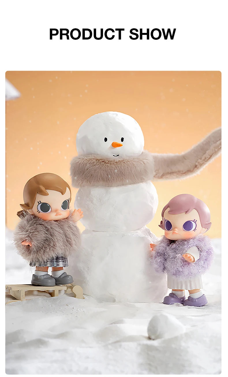POP MART Baby Molly Winter Fit Check Vinyl Plush Pendant Blind Box