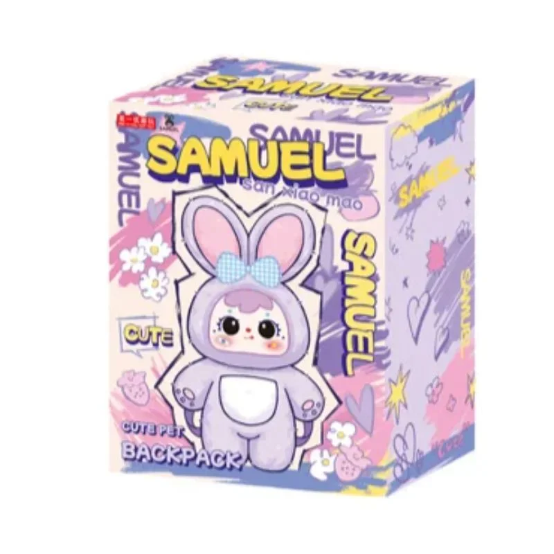 Samuel Cute Pet Backpack 600% Plush Blind Box Figure
