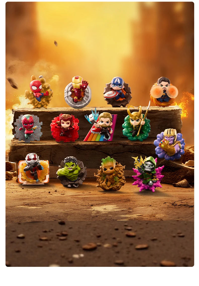 POP MART Marvel Across the Infinite Series Blind Box Figures