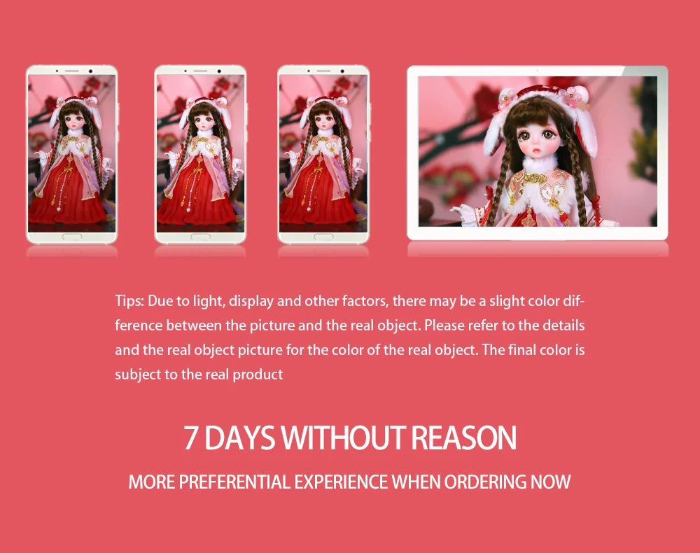 DBS DREAM FAIRY Doll 1/6 BJD Name By Fortune Rabbit Mechanical Joint image 34