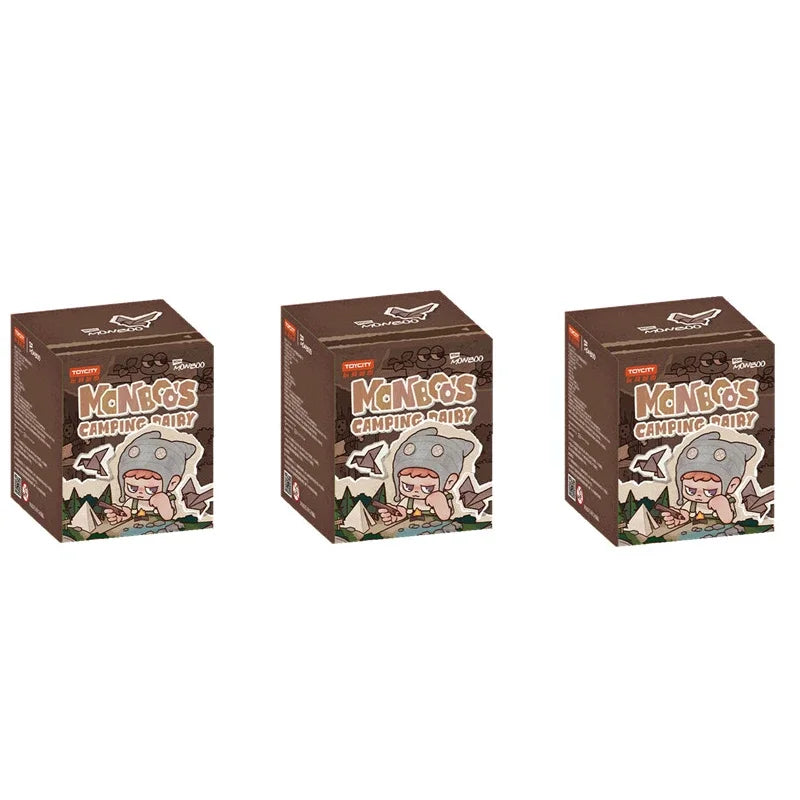 MONBOO The Camping Diary Series Blind Box Anime Figure Collectible Toy