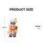 POP MART MOON GELATO Series-Baker Plush Doll collector view