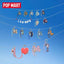 POP MART Labubu The Monsters Pin for Love Letter Pendant Blind Box (Pre-Order)
