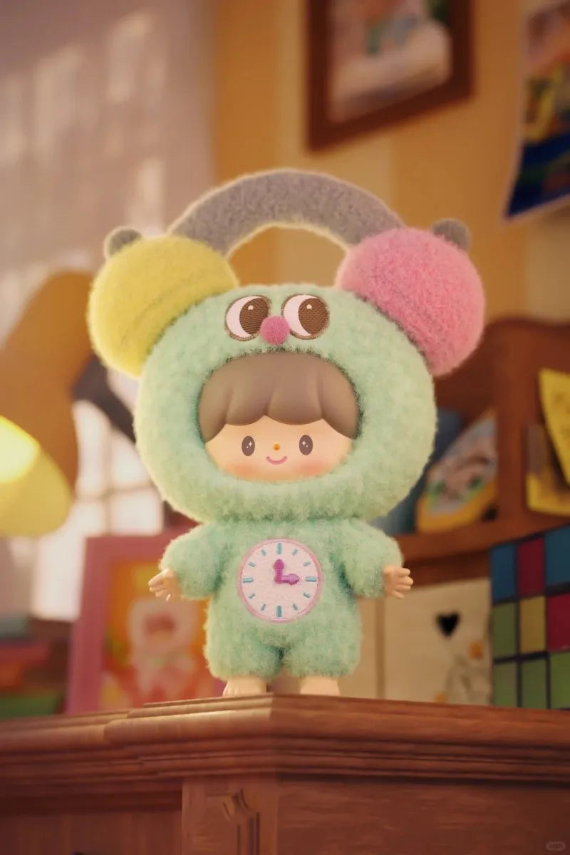 zZoton Happy Childhood Series Plush Keychain Blind Box