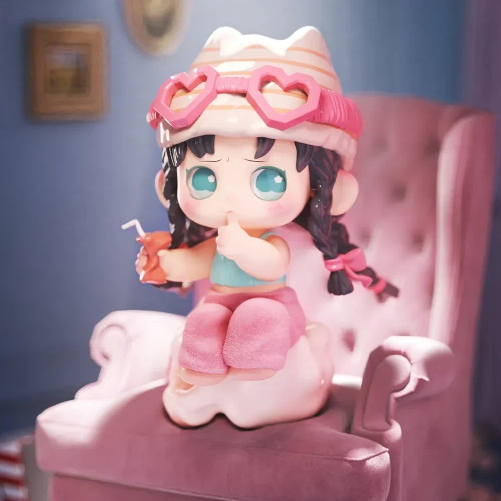 OONA All Pink Day Series Blind Box Collectible Figures