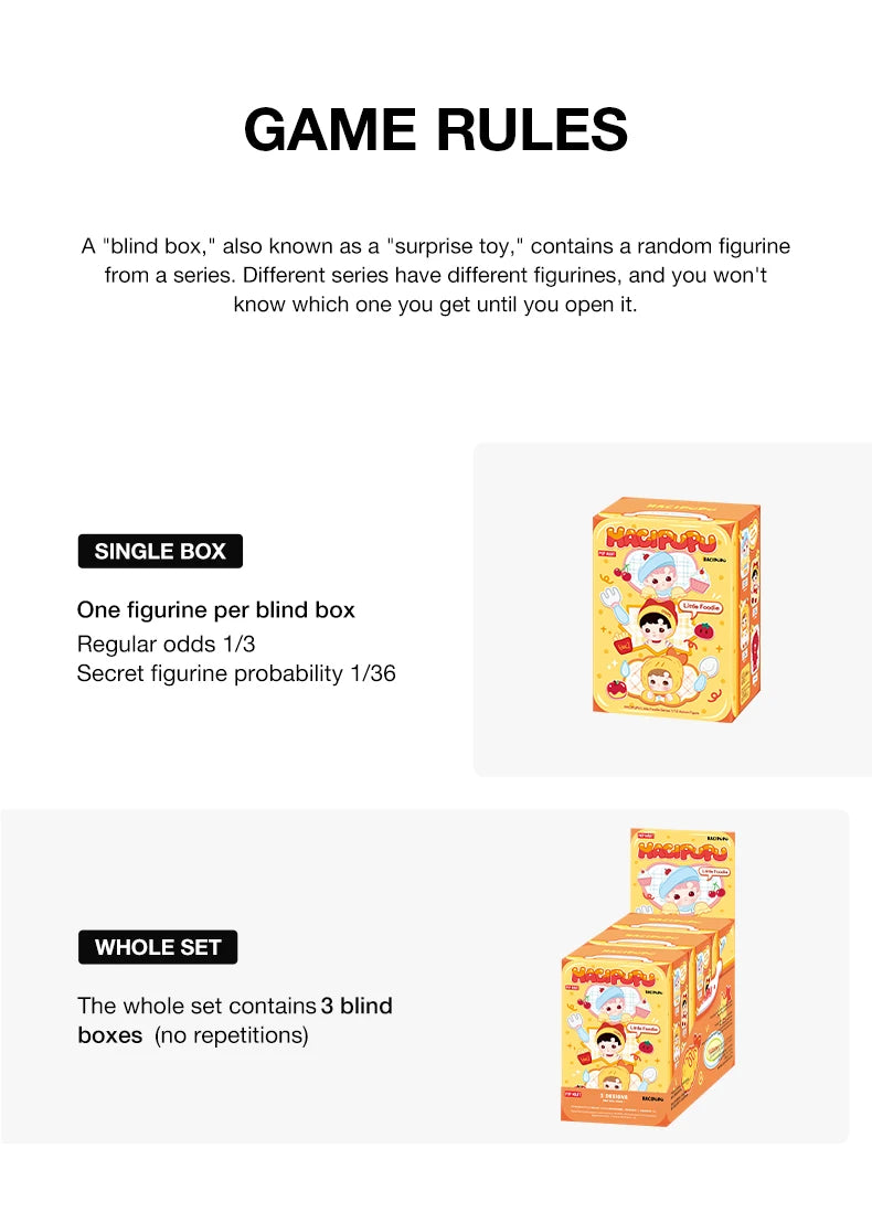 POP MART HACIPUPU Little Foodie Series 1/12 Blind Box Action Figure