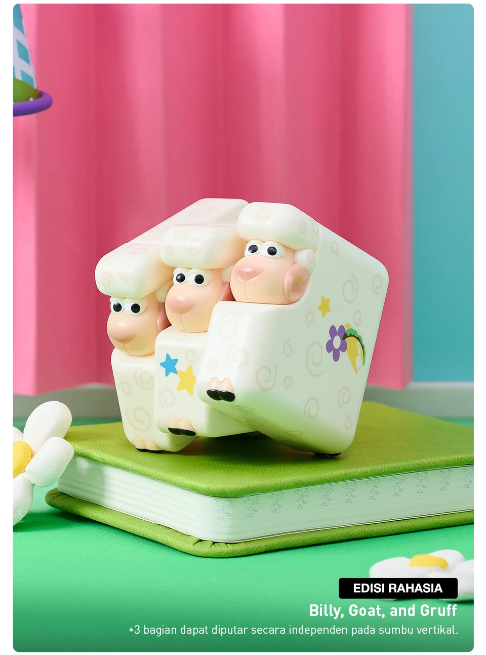 【】POP MART Disney/Pixar POP CUBE CUBIEC Series Figures 1/ POPMART image 14
