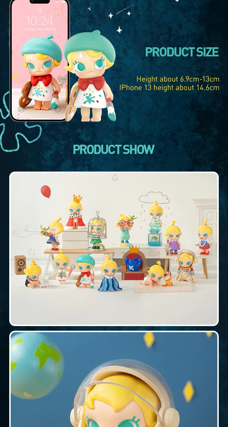 POP MART Baby Molly When I Was Three! Series Blind Box Figures