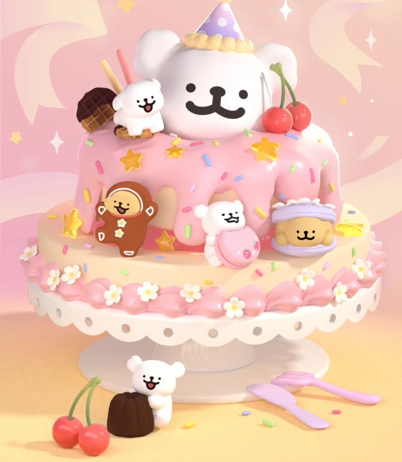 FUNISM Maltese Sweet Box Series Puppy Face Blind Box Figures