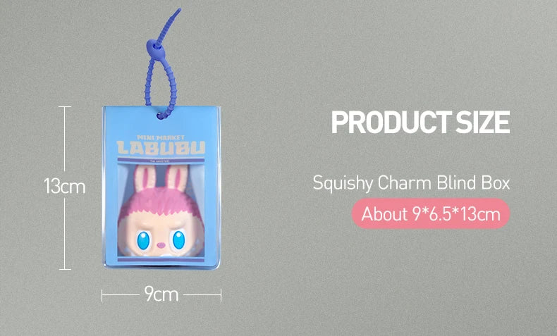 POP MART THE MONSTERS Wacky Mart Series Squishy Charm Blind Box