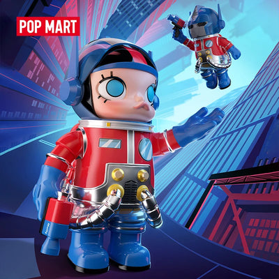 POP MART MEGA Space Molly 1000% Optimus Prime Limited Edition