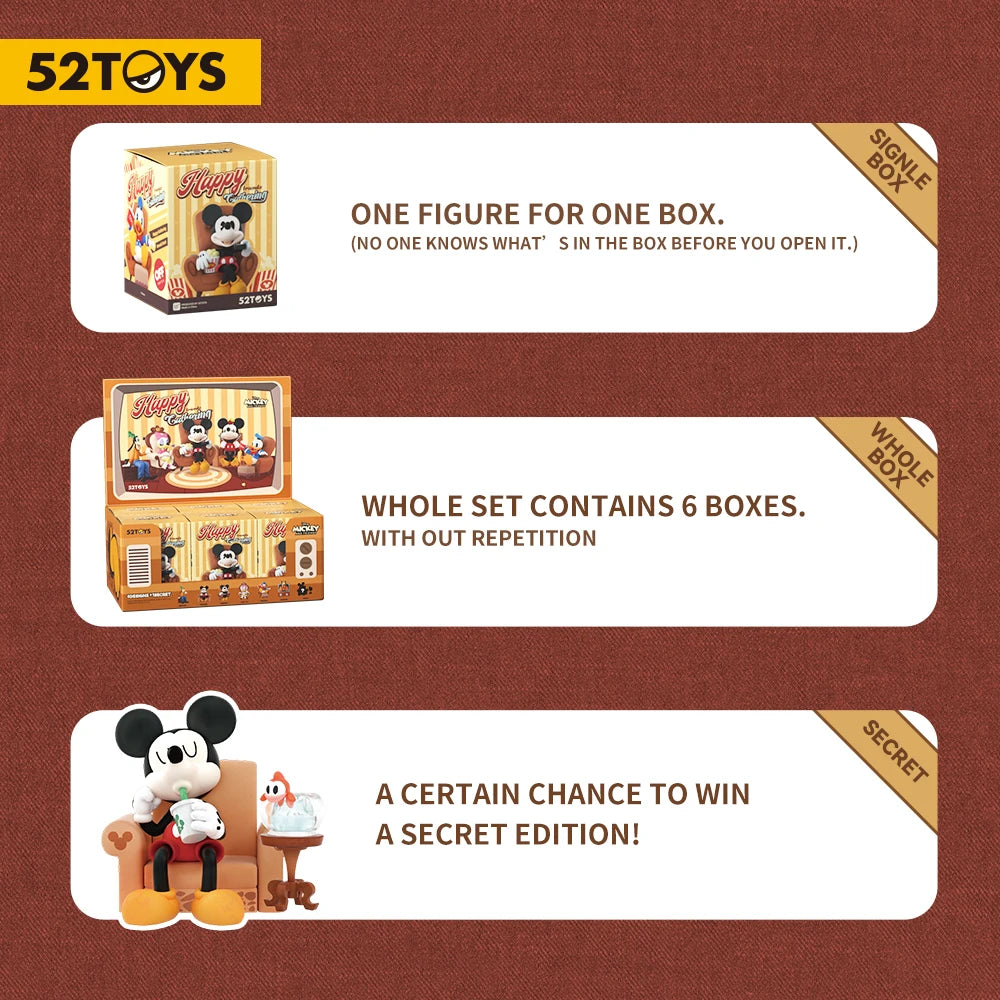 52TOYS Mickey and Friends Happy Gathering Blind Box