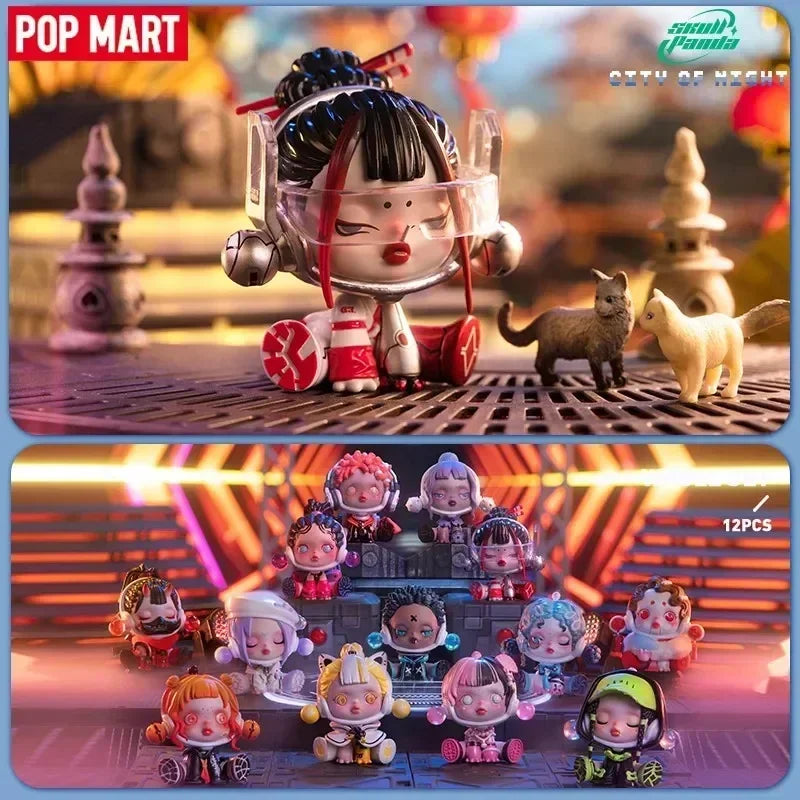 POP MART SKULLPANDA City of Night Series Blind Box Figures (Pre-Order)