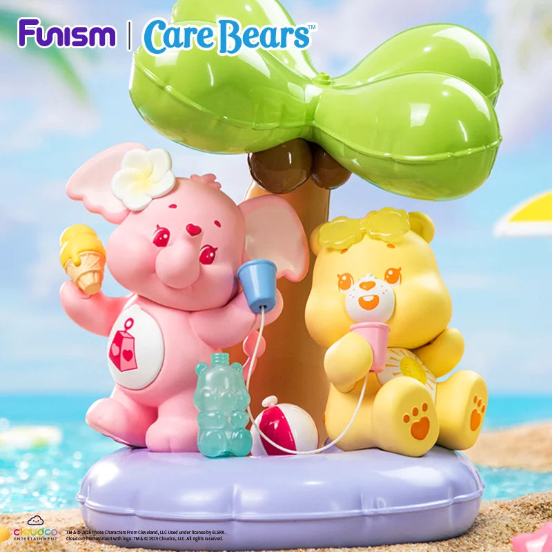 FUNISM Care Bears Friendship Series Figure Holiday Blind Box Action Figure Toy Gift for Kids Collectors Series Figures Action