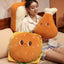 Fried Chicken Burger Plush Pillow – Kawaii Food Plush Toy