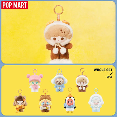 POP MART POP BEAN Fluffy & Cozy Plush Pendant Blind Box