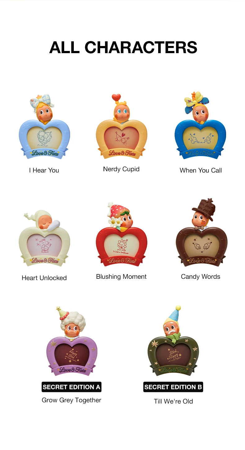 POP MART Twinkle Twinkle Crush On You Photo Frame Magnet Blind Box