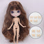 ICY DBS Blyth Doll Carved Lips Face White Skin Joint Body 1/6 BJD image 25
