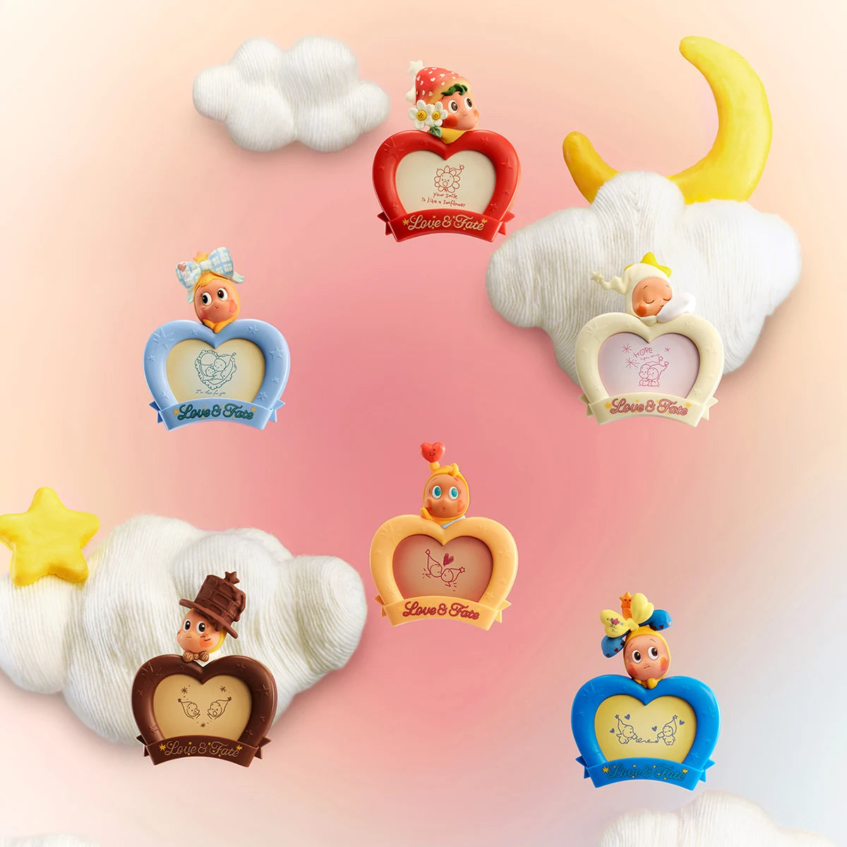 POP MART Twinkle Twinkle Crush On You Photo Frame Magnet Blind Box