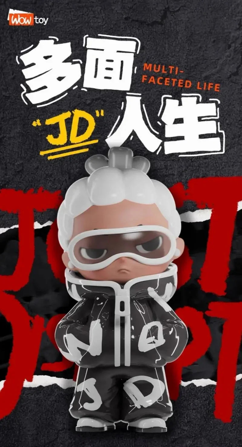 Cool Boy JD Multi Faced Life Series Blind Box Collectible Figures