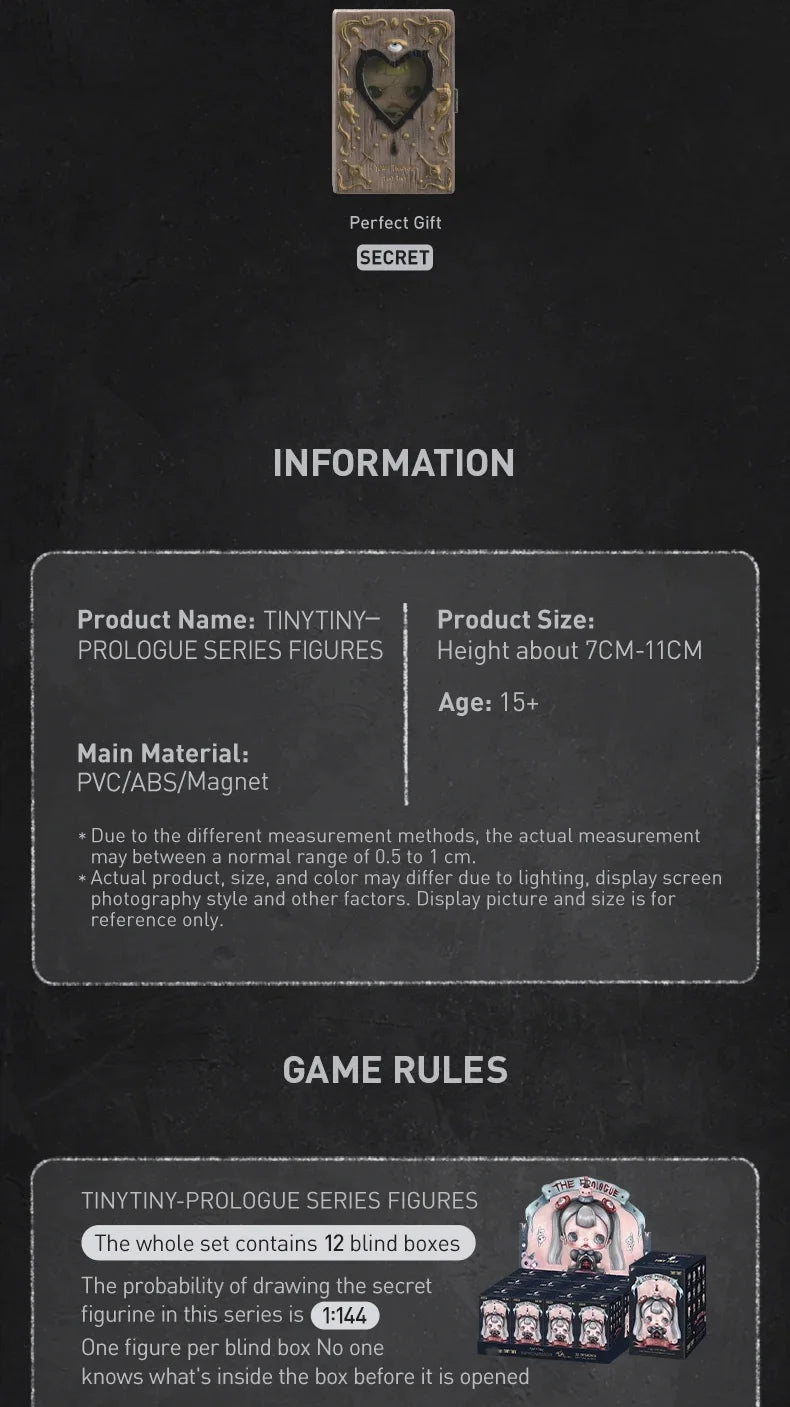 POP MART TinyTINY Prologue Series Blind Box Figures (Pre-Order)