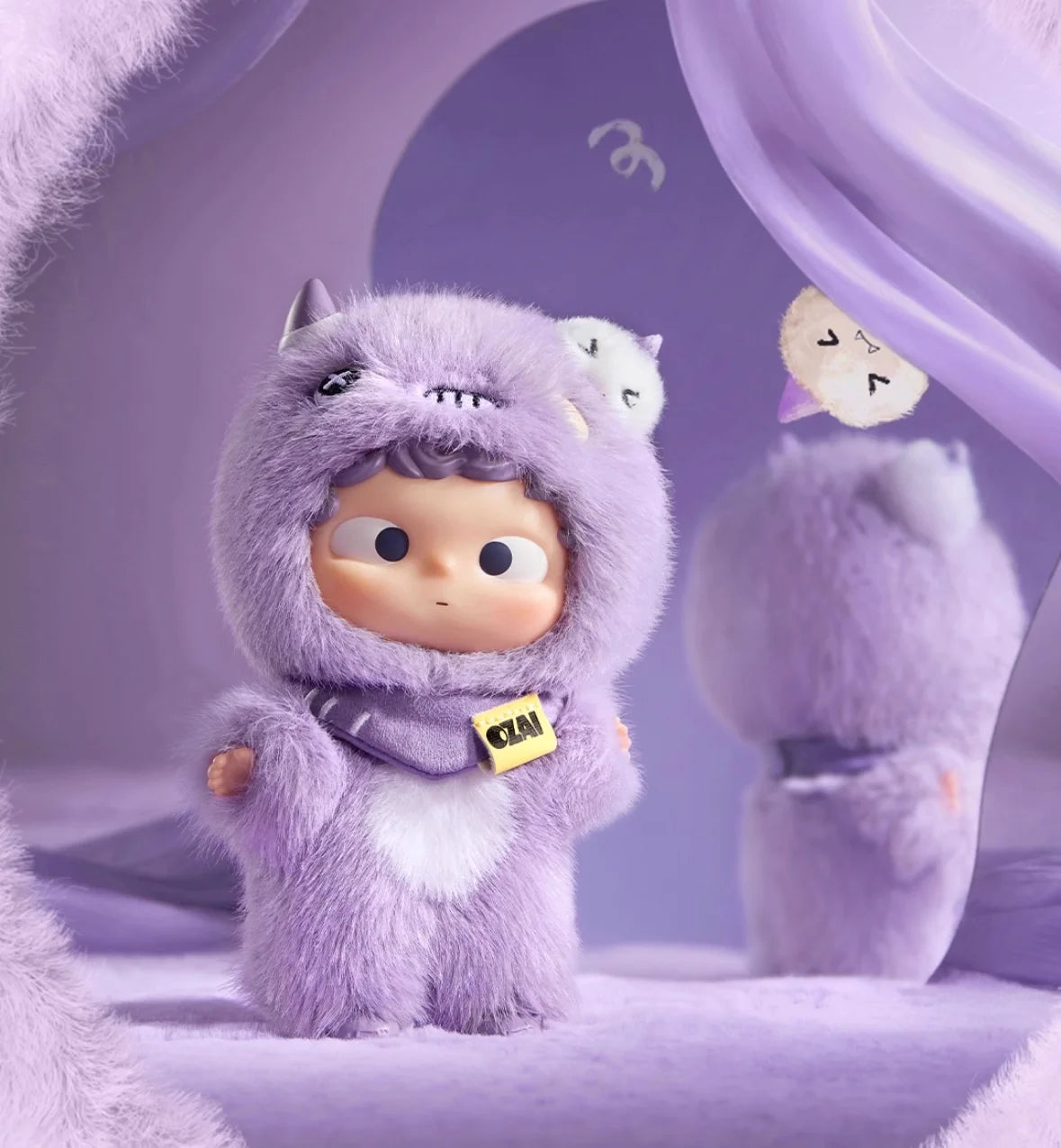 Ozai Emotional Prism Series Plush Blind Box Bag Pendant