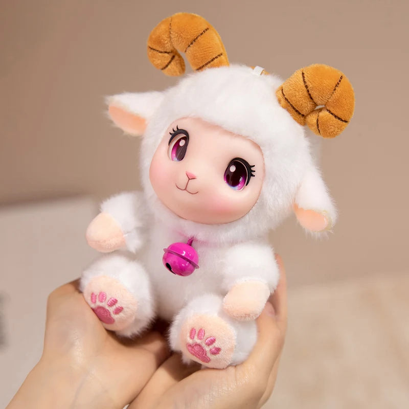 Sitting Lamb Plush collector view