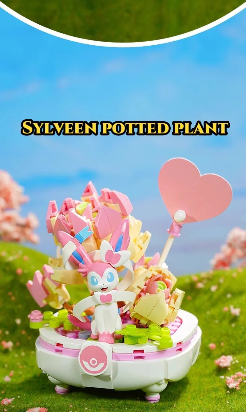 KEEPPLEY Pokémon Bonsai Series Building Blocks