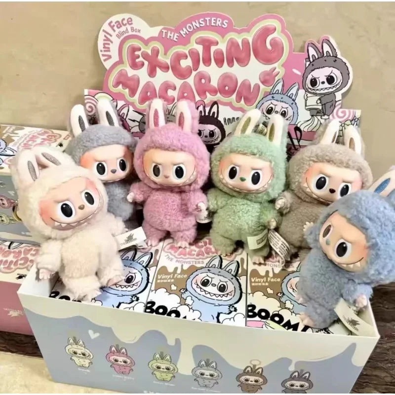 POP MART POP MART Labubu The Monsters Exciting Macaron Blind Box Figure (Pre-Order) blind box vinyl figure, sealed mystery pa