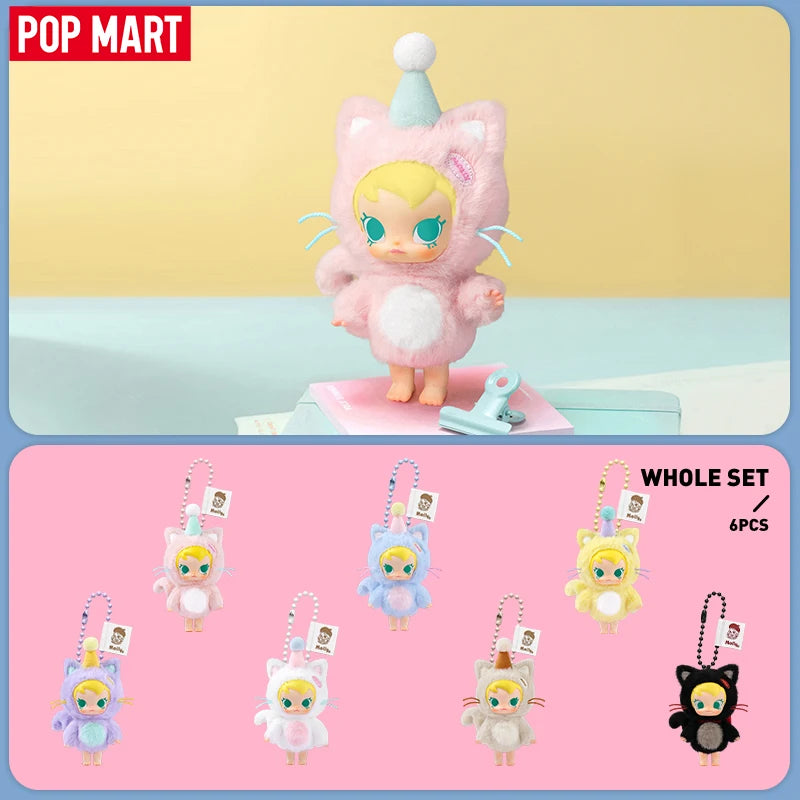 POP MART Baby Molly Pocket Friends Vinyl Plush Pendant Blind Box