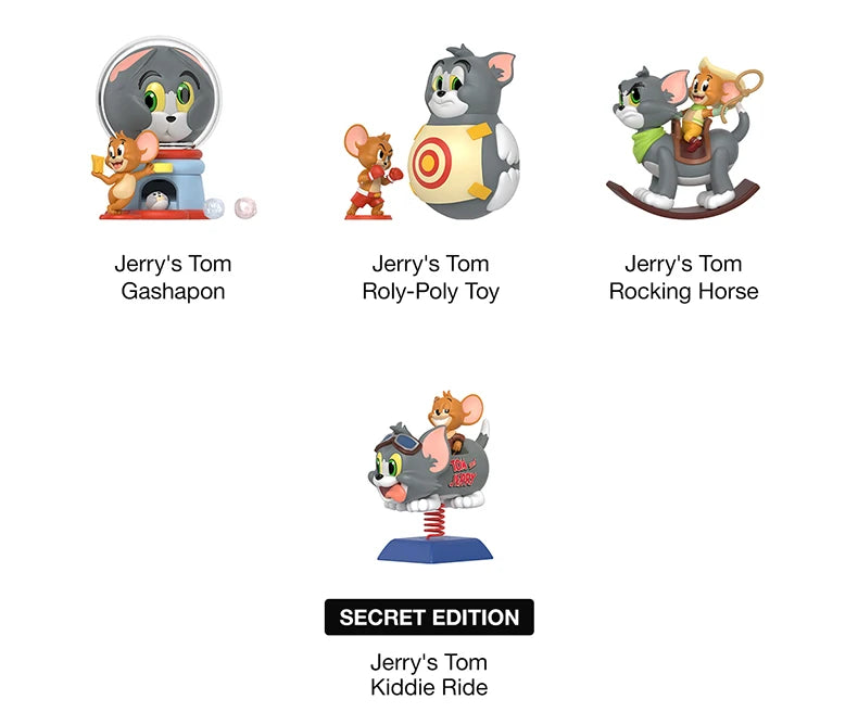 POP MART Tom and Jerry Funfair Series Blind Box Figures