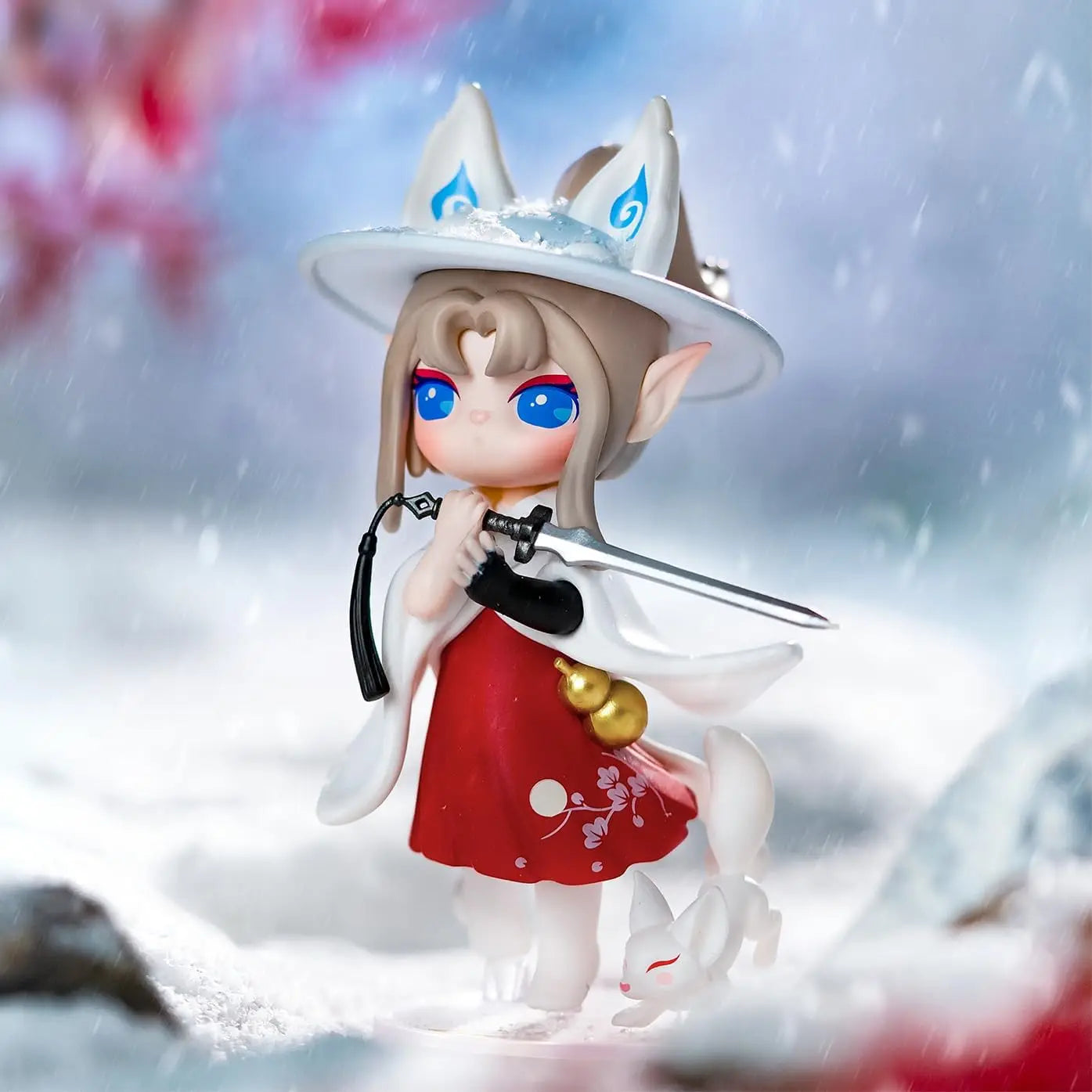 Rolife Suri Peach Blossom Nine Elves Series Blind Box – Collectible Anime Figures