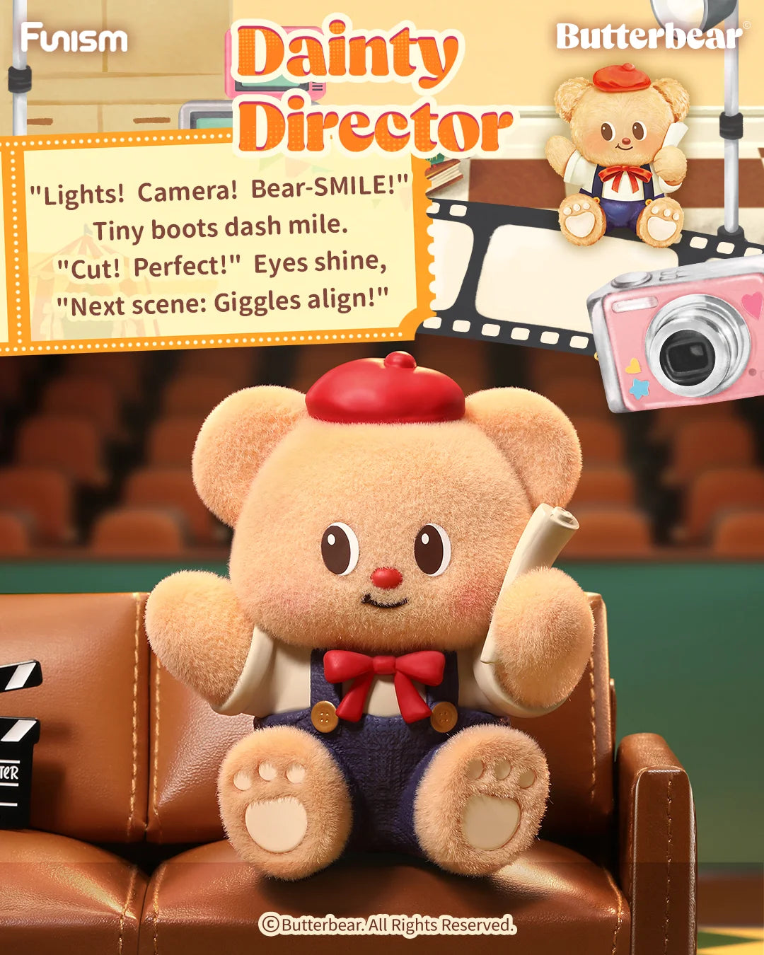 FUNISM Butterbear Adorable Influencer Series Blind Box Figures